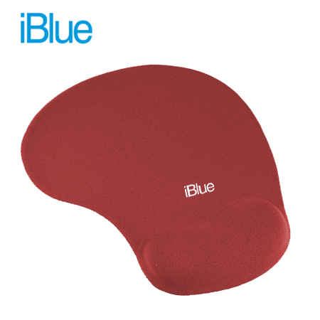 PAD MOUSE IBLUE MD C/DESCANSADOR RED (PN MP-372-RD)